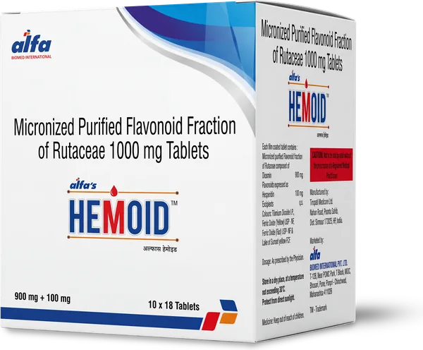 Alfa's Hemoid™ Tablets pack