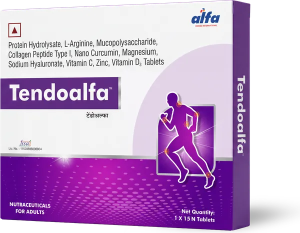 Tendoalfa™ Tablets pack